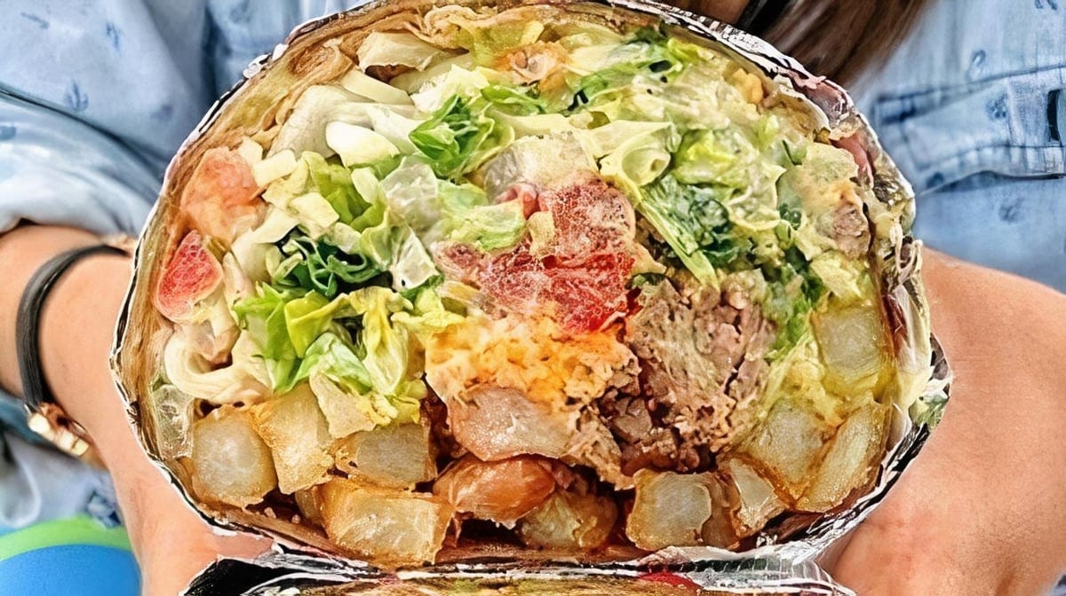 Green Monster Burrito.