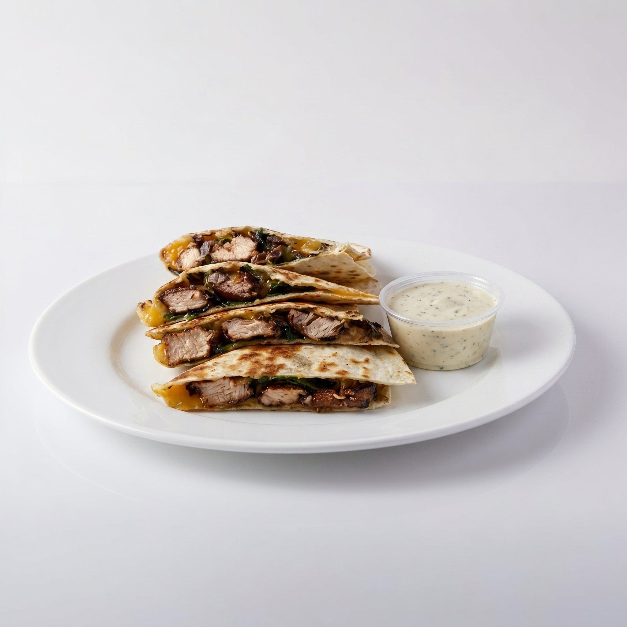 Blackened Chicken Quesadilla.